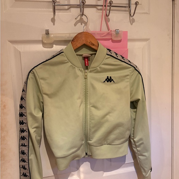 Kappa Mint Green Zip-Up Jacket - Picture 4 of 6